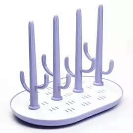 Сушилка для детских бутылочек крошка я baby of nature, фиолетовый