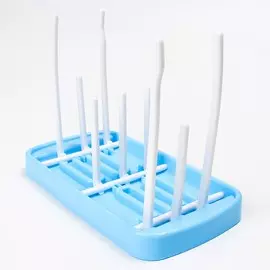 Сушилка для детских бутылочек, цвет голубой