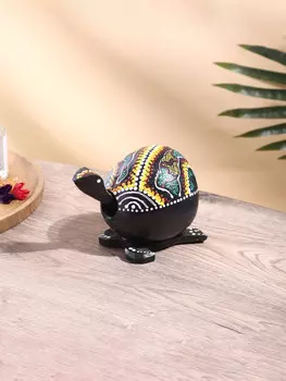 Сувенир-маятник черепаха, акация, кокос 17х9х10 см