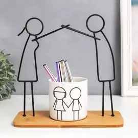 Сувенир металл карандашница