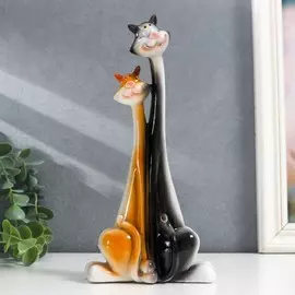 Сувенир полистоун обнимашки