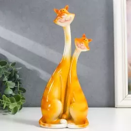 Сувенир полистоун обнимашки