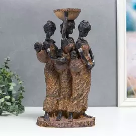 Сувенир полистоун подсвечник