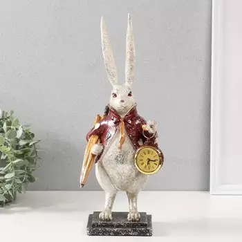 Сувенир полистоун с часами