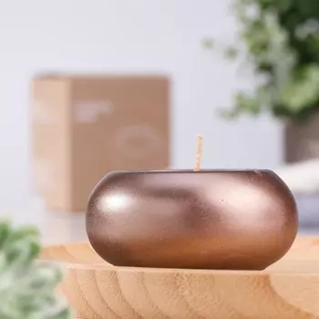 Свеча в подсвечнике из гипса sima home