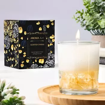 Ароматическая свеча в стакане lily, 200 г