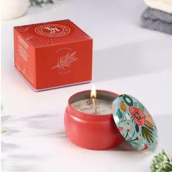 Ароматическая свеча в банке