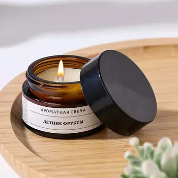 Ароматическая свеча в банке