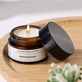 Ароматическая свеча в банке