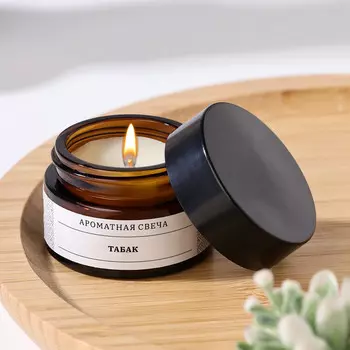 Ароматическая свеча в банке