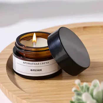 Ароматическая свеча в банке