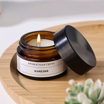Ароматическая свеча в банке