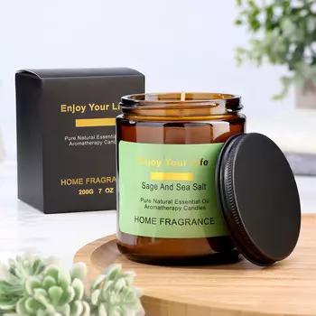 Ароматическая свеча в банке