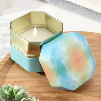 Ароматическая свеча в банке aromatic candle, ваниль, большая