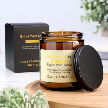 Ароматическая свеча в банке