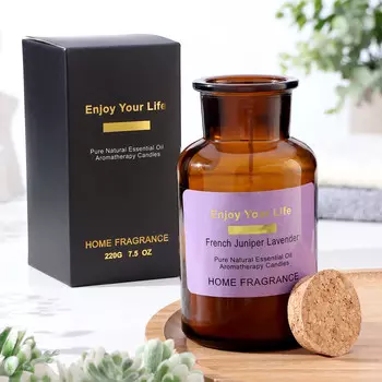 Ароматическая свеча в банке