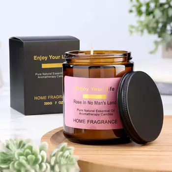 Ароматическая свеча в банке