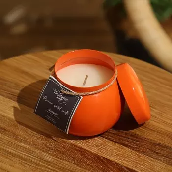 Свеча ароматическая в баночке, 150 г, парафин, marigold