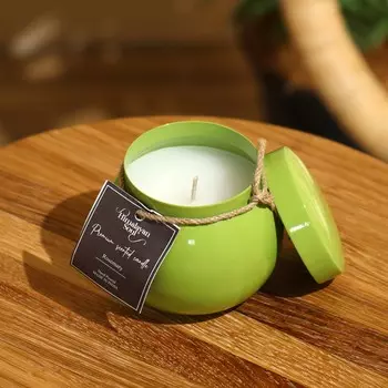 Свеча ароматическая в баночке, 150 г, парафин, rosemary