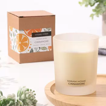 Свеча ароматическая в стекле