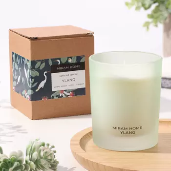 Свеча ароматическая в стекле