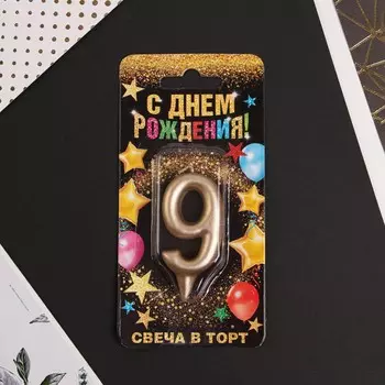 Свеча-цифра в торт