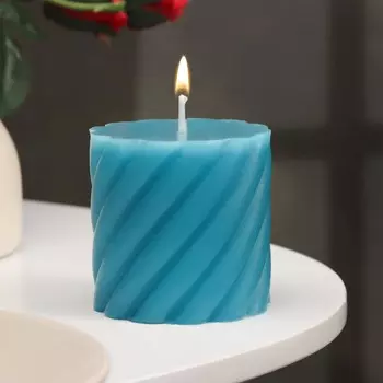 Ароматическая свеча-цилиндр витая