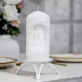 Свеча-цилиндр свадебная