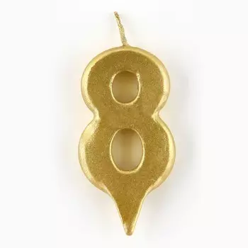 Свеча для торта, цифра