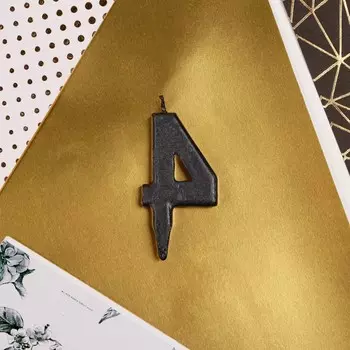 Свеча для торта, цифра