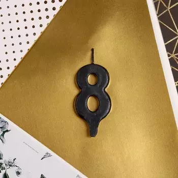 Свеча для торта, цифра