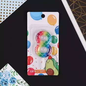 Свеча для торта, цифра