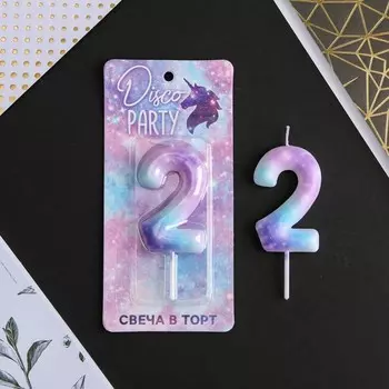 Свеча для торта, цифра