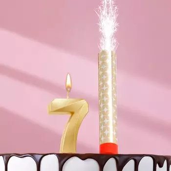 Свеча для торта цифра