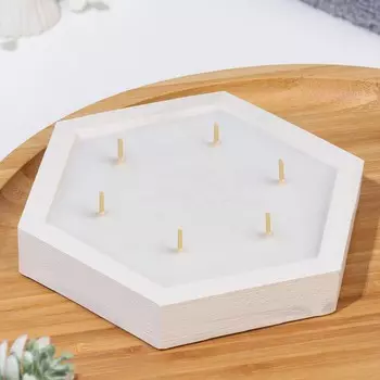 Свеча фигурная ароматическая в бетоне