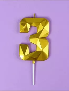 Свеча в торт на шпажке