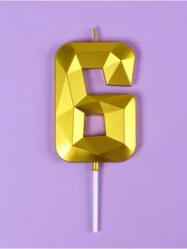 Свеча в торт на шпажке