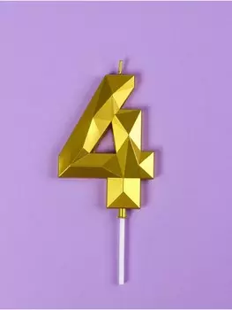 Свеча в торт на шпажке