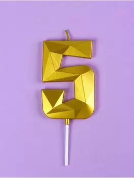 Свеча в торт на шпажке