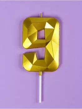 Свеча в торт на шпажке