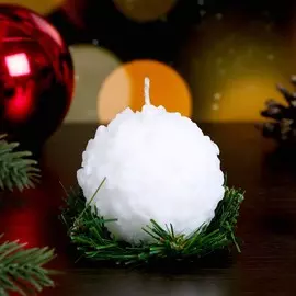 Свеча новогодняя