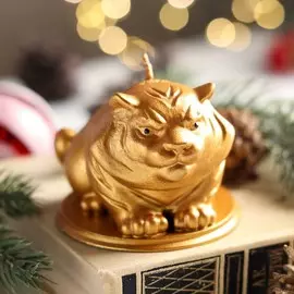 Свеча новогодняя декоративная