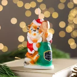 Свеча новогодняя с символом года