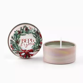 Свеча ароматическая в банке