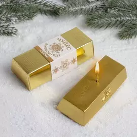 Свеча слиток