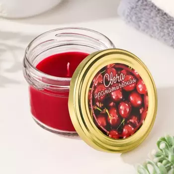 Свеча в банке ароматическая