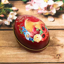 Свеча в баночке пасхальная