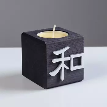 Ароматическая свеча в подсвечнике