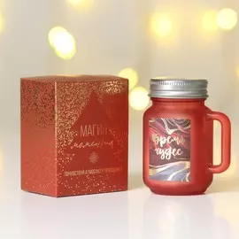 Новогодняя свеча в банке