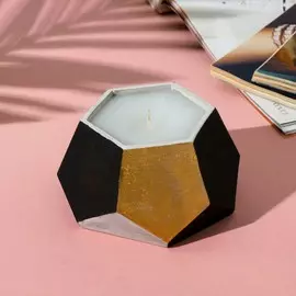 Свеча в подсвечнике (ручная работа)